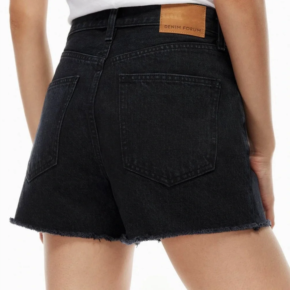 Denim Forum The Joni Loose Long Short Shorts 23